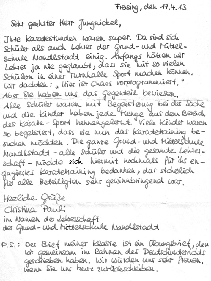 Brief-Lehrerin-Nandlstadt-handgeschrieben
